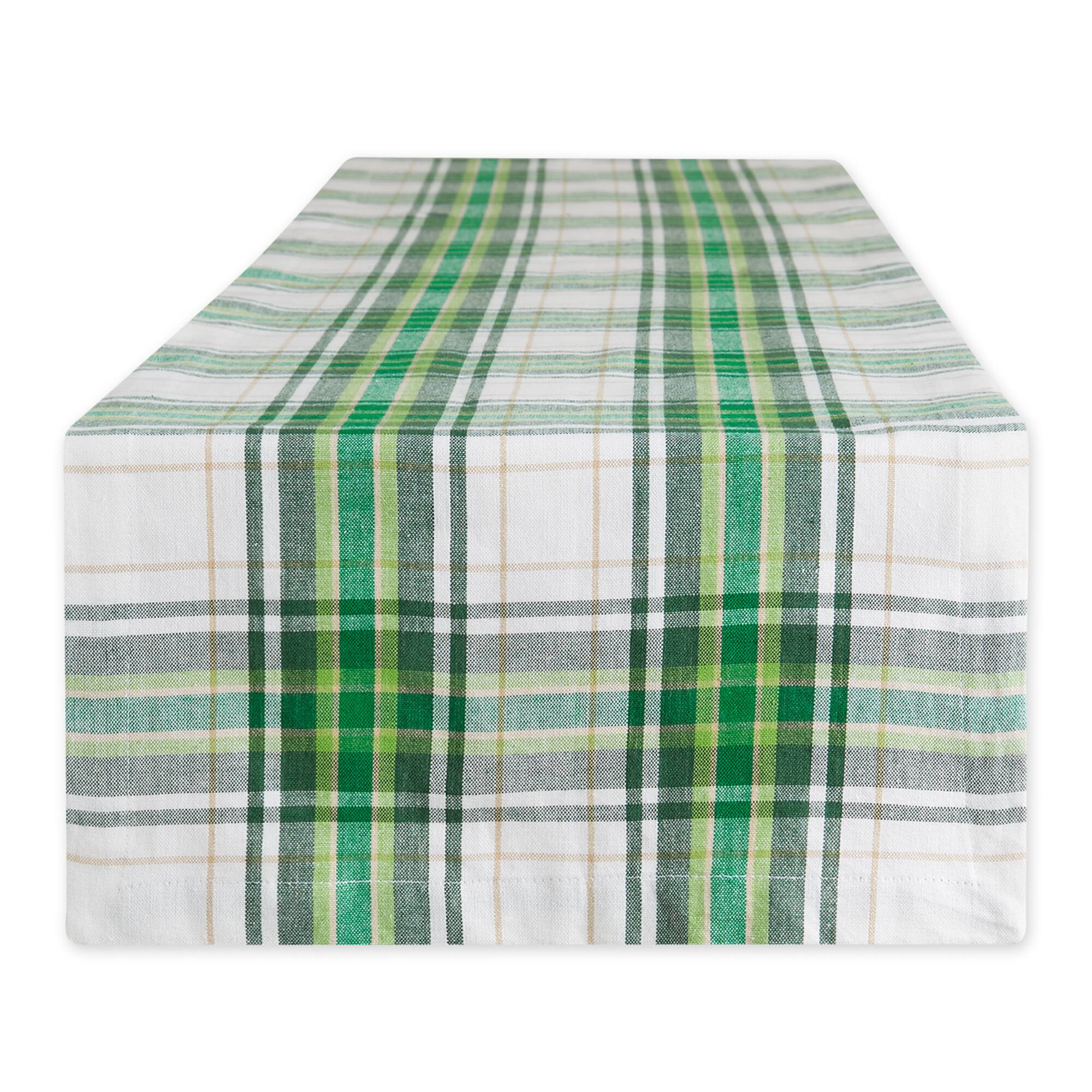DII® 72" St. Paddy Plaid Table Runner